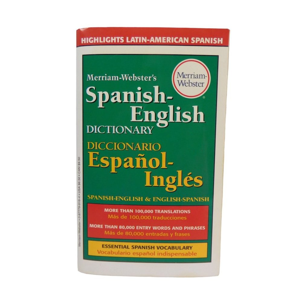 Merriam-Webster's Spanish-English Dictionary